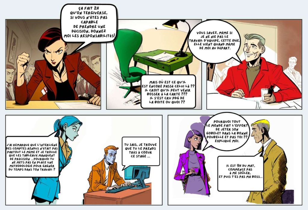 Bande dessin&eacute;e de l'Institut Chroma #1